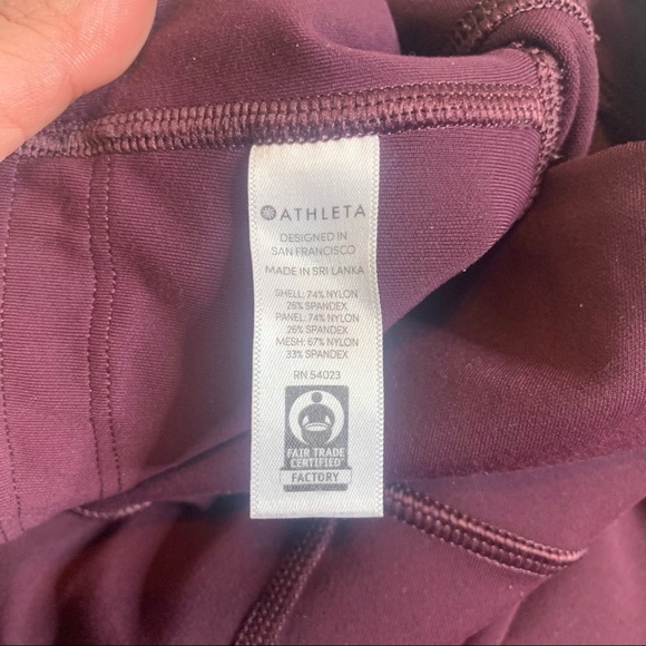 Athleta All In Structure 7/8 Colorblock Leggings - Picture 10 of 13